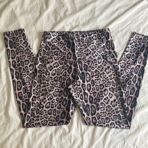 Onzie leopard workout leggings